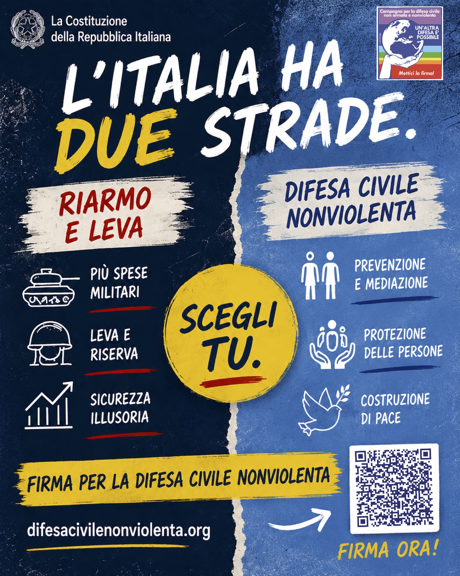 L'Italia ha due strade - Scegli tu