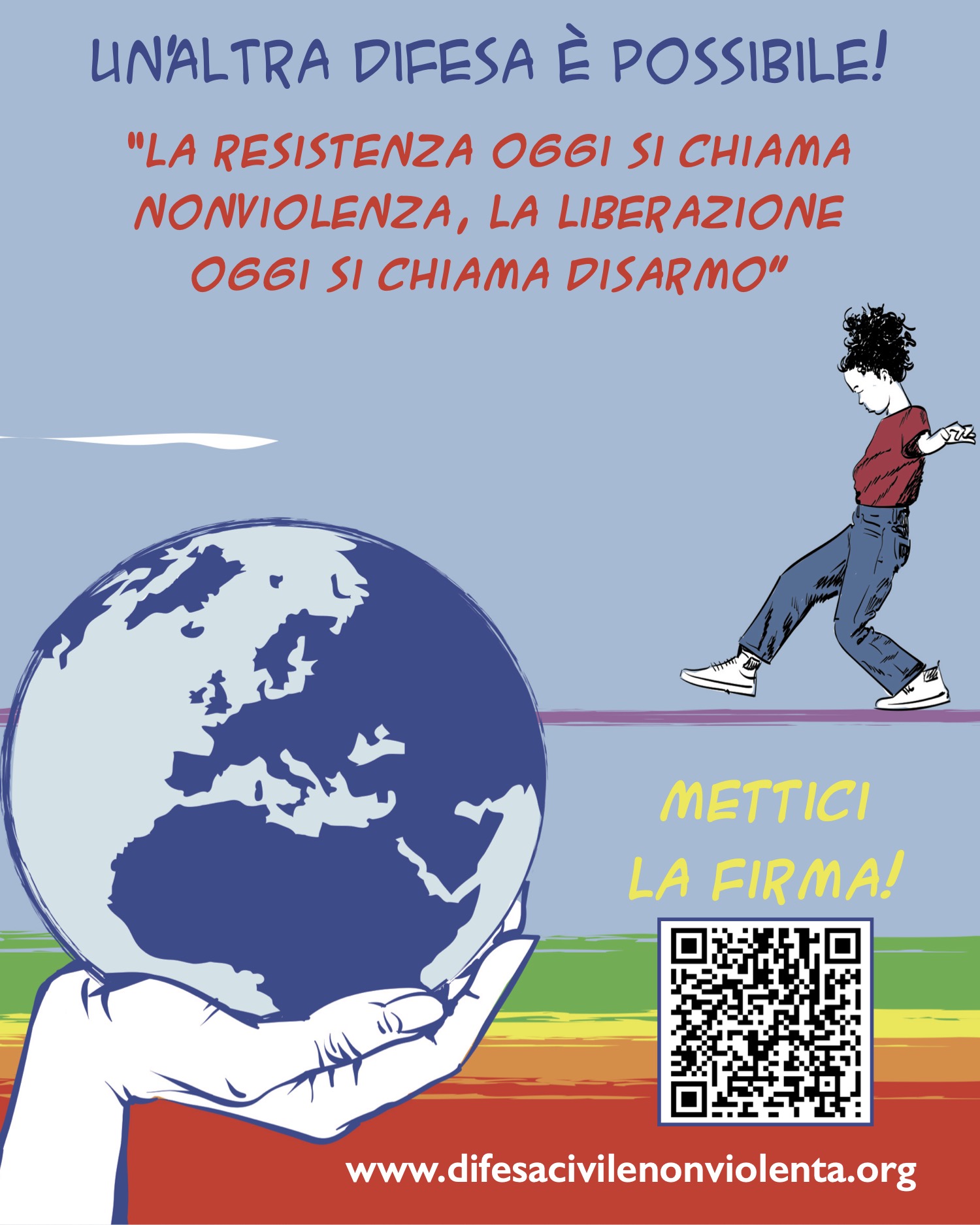 Immagine social Resistenza Nonviolenza