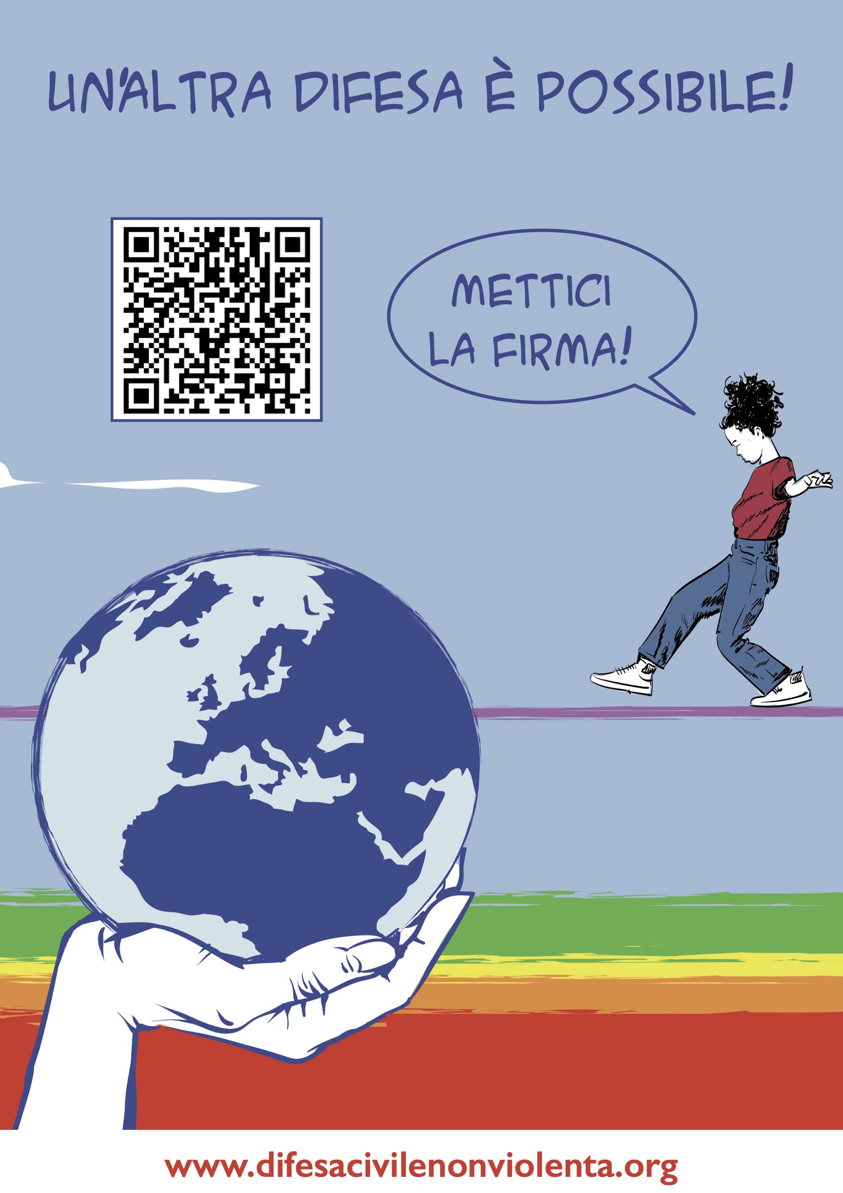 Locandina A4 Mettici la firma