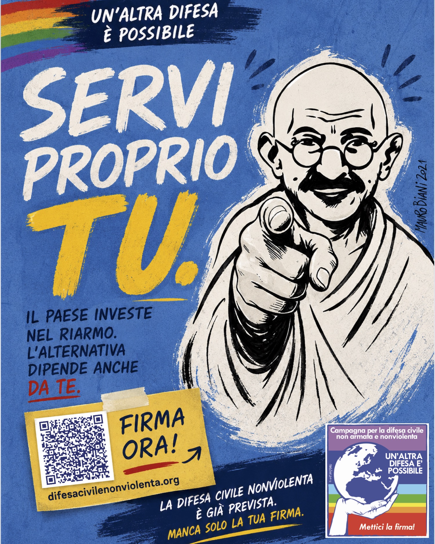 Servi proprio tu - Gandhi
